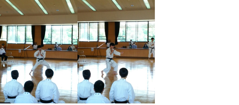 少林寺拳法「ＩＨ県予選」県準優勝・インターハイ出場